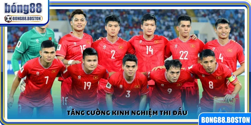 Giúp cầu thủ tích lũy thêm kinh nghiệm trên sân cỏ